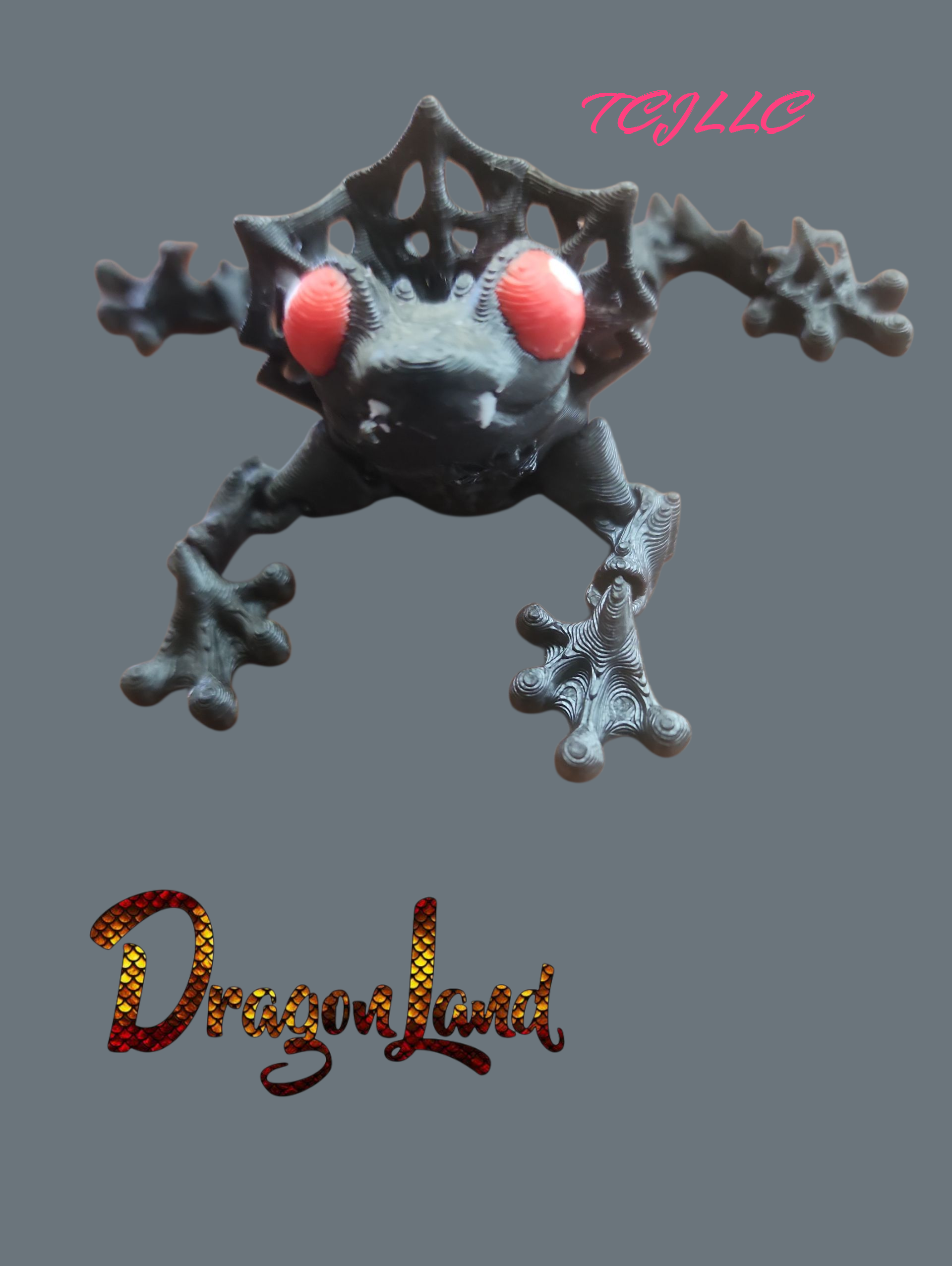 Vampire Frog Painted