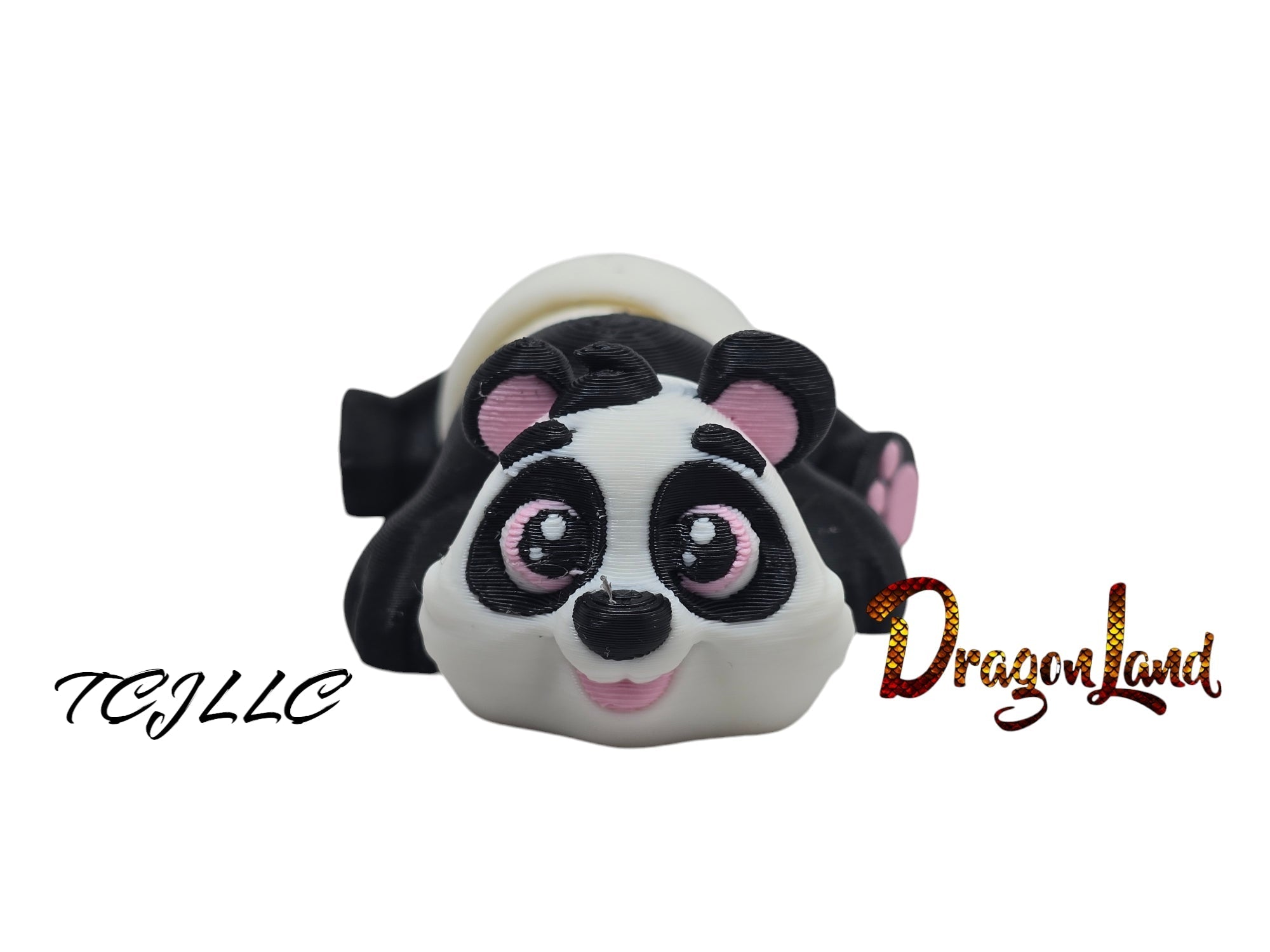 Panda Painted Keychain x11