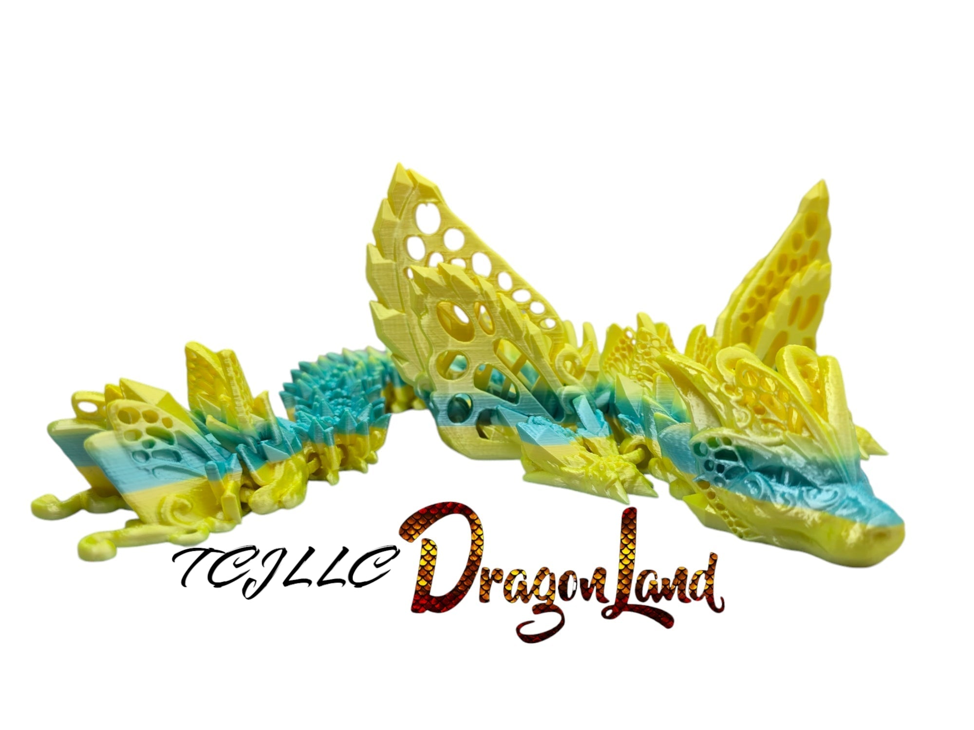 Fae Wolf Winged Dragon Medium