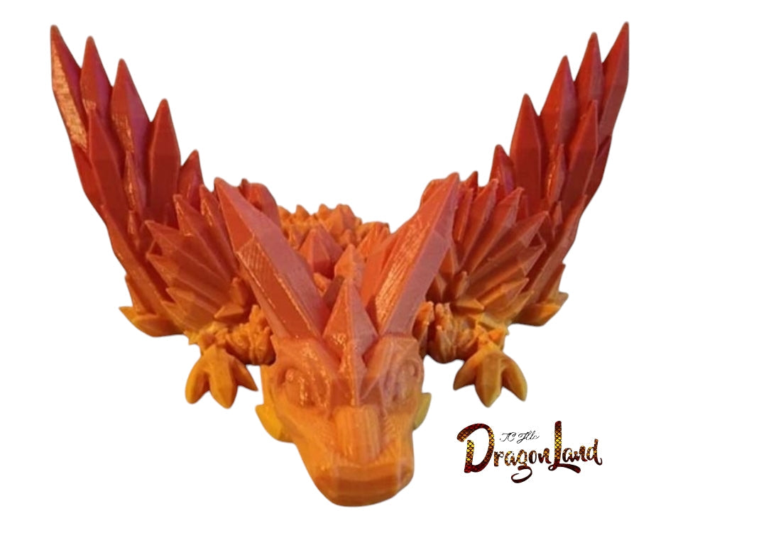 Crystal Wing Dragon Baby Version