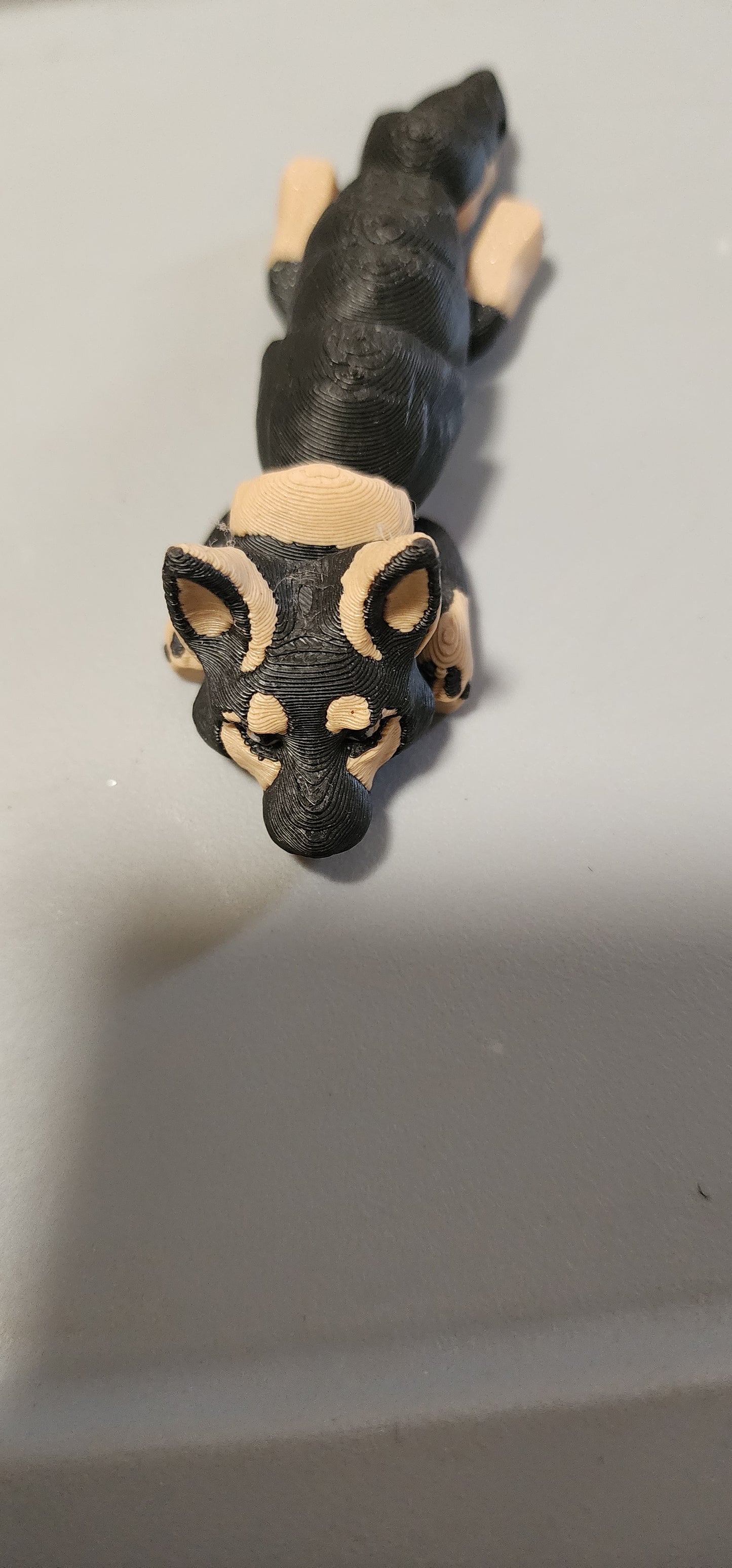 Dog Key painted