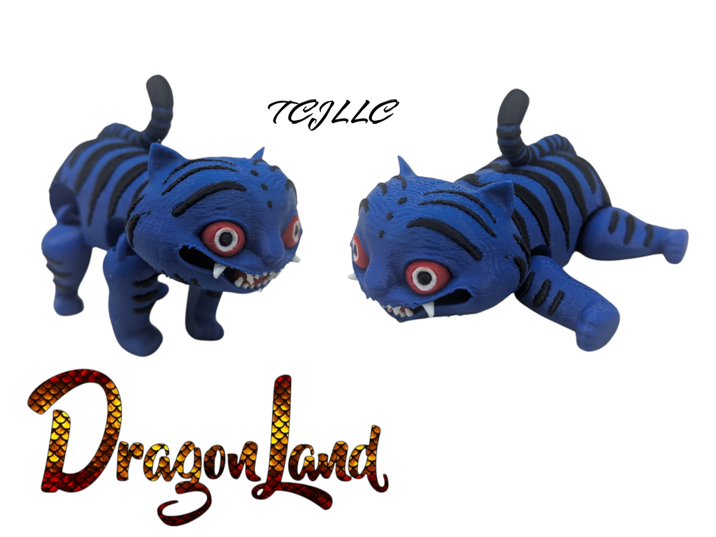 Blue Tiger Medium