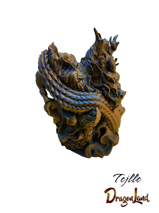 Dragon wine holder