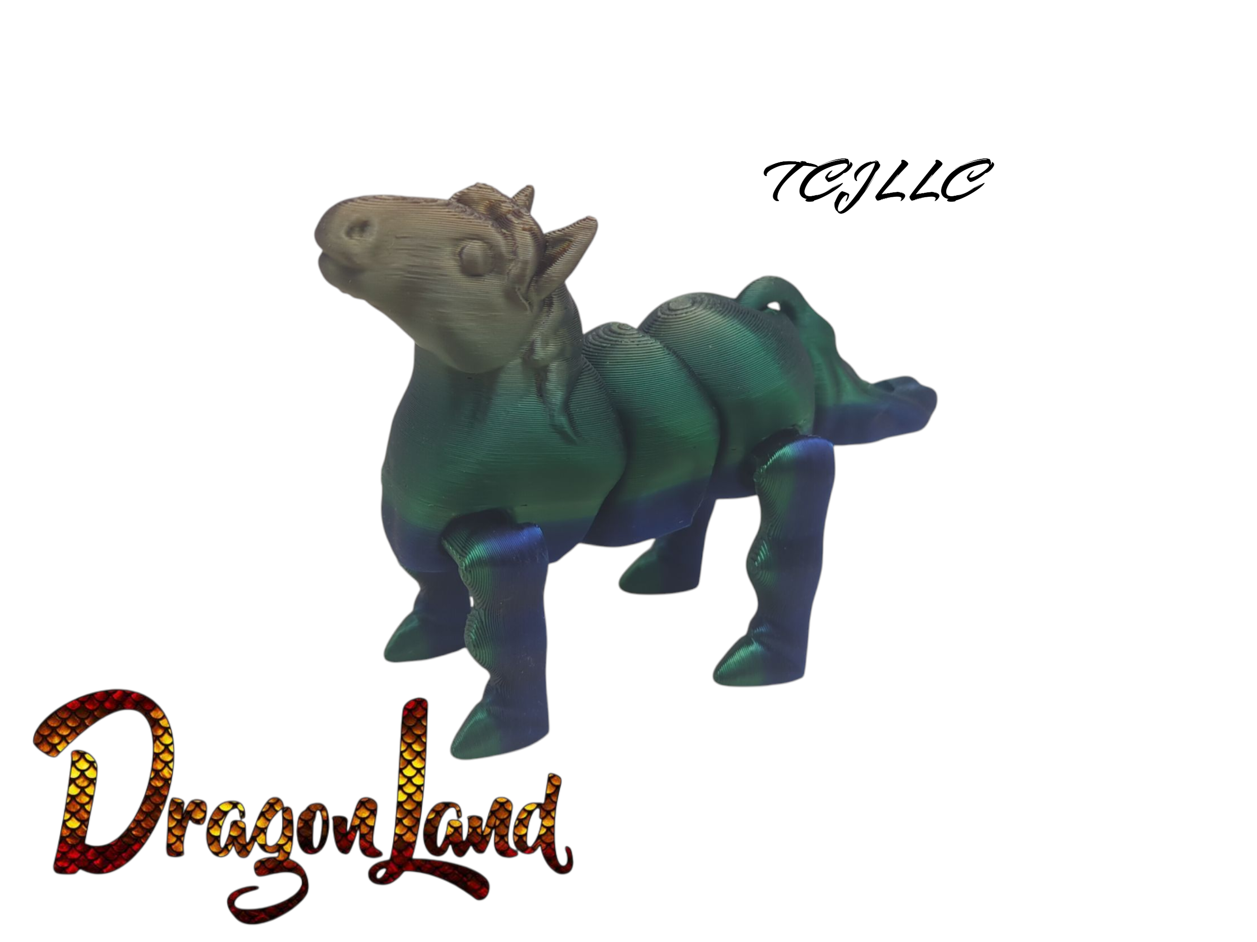 Horse Key Chain Articulating Fidget Toy