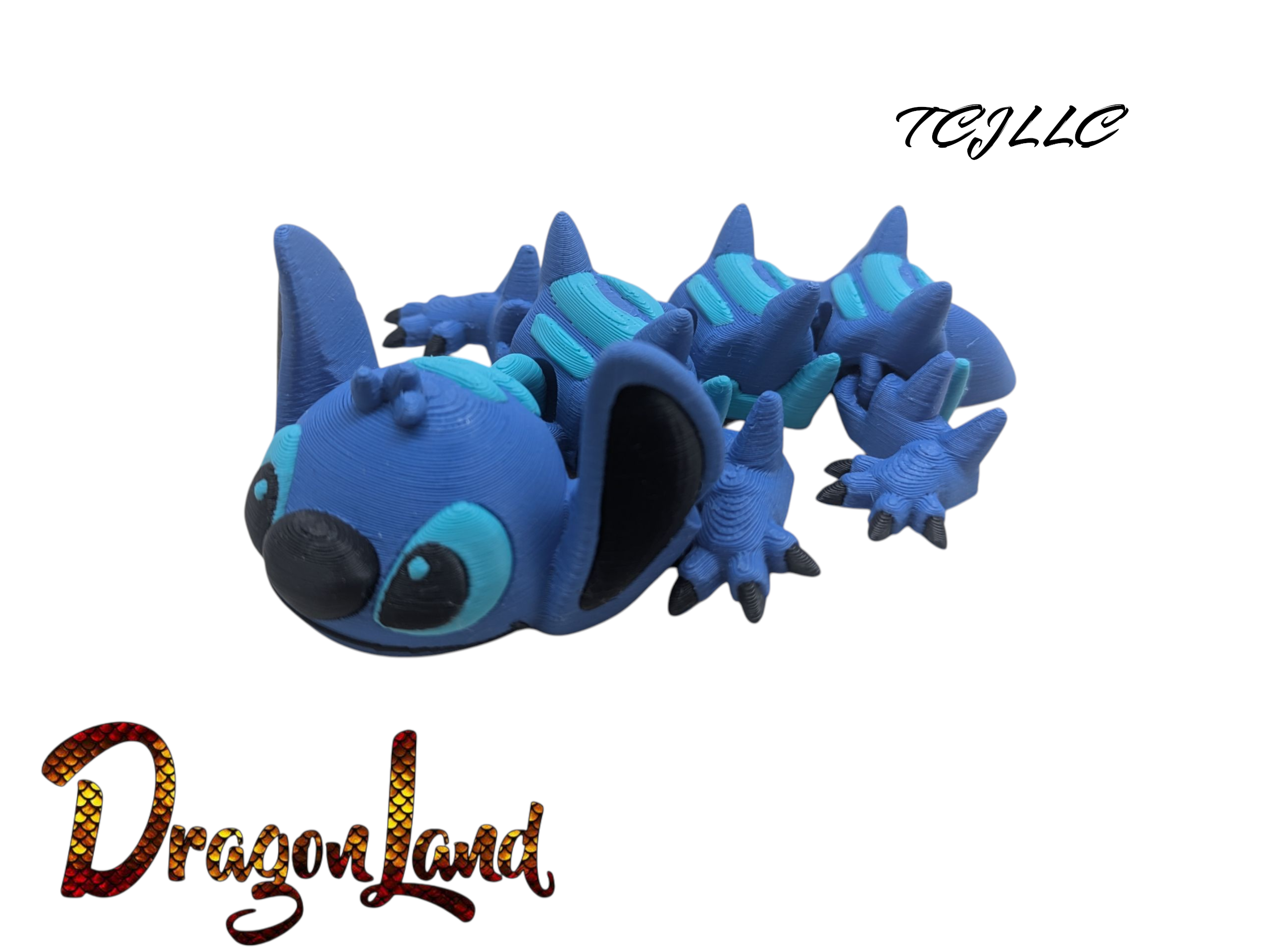 Alien Stitch Dragon Baby 4" Version - Fan Art