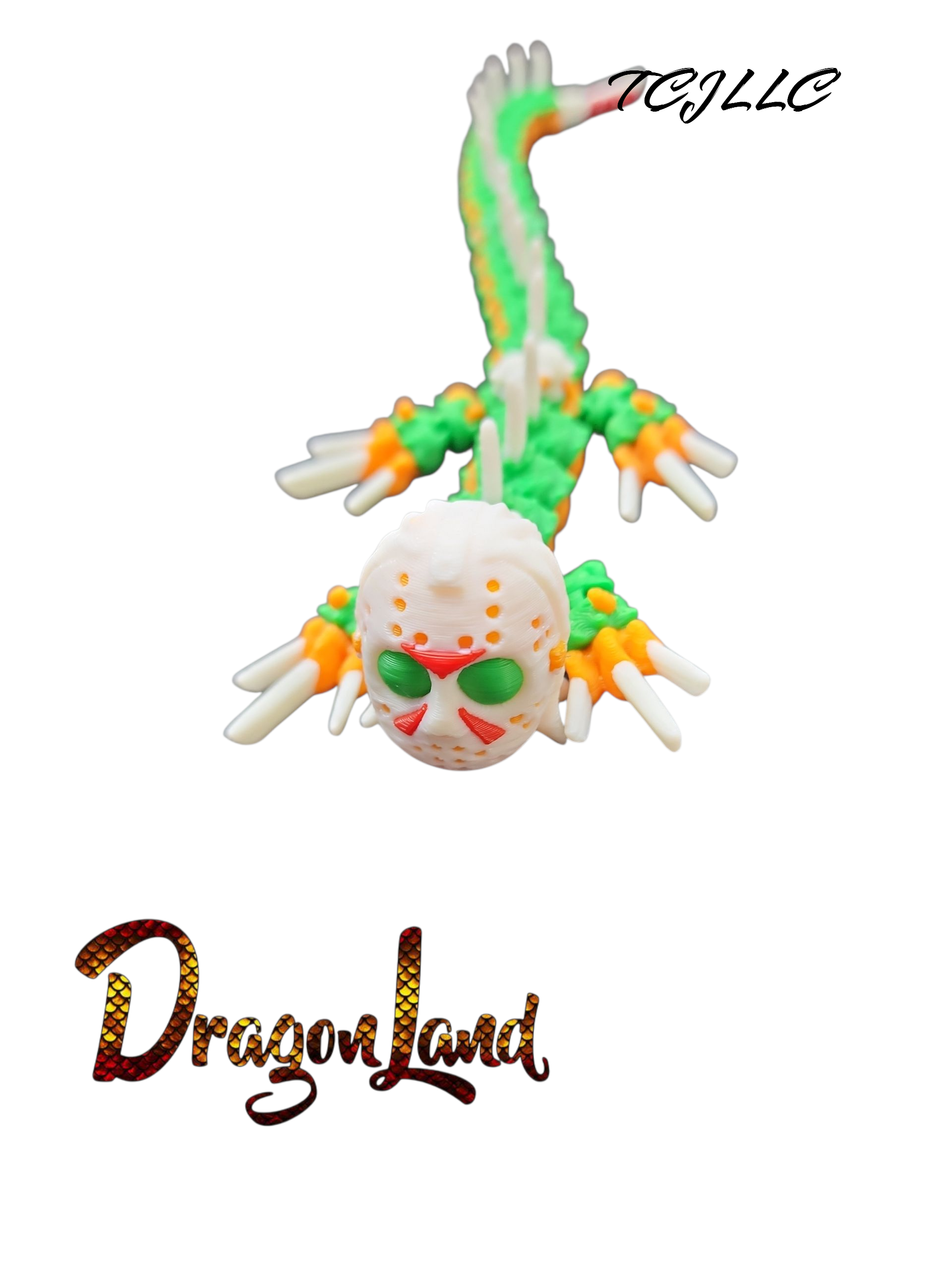 Jason Dragon Painted Small - Fan Art