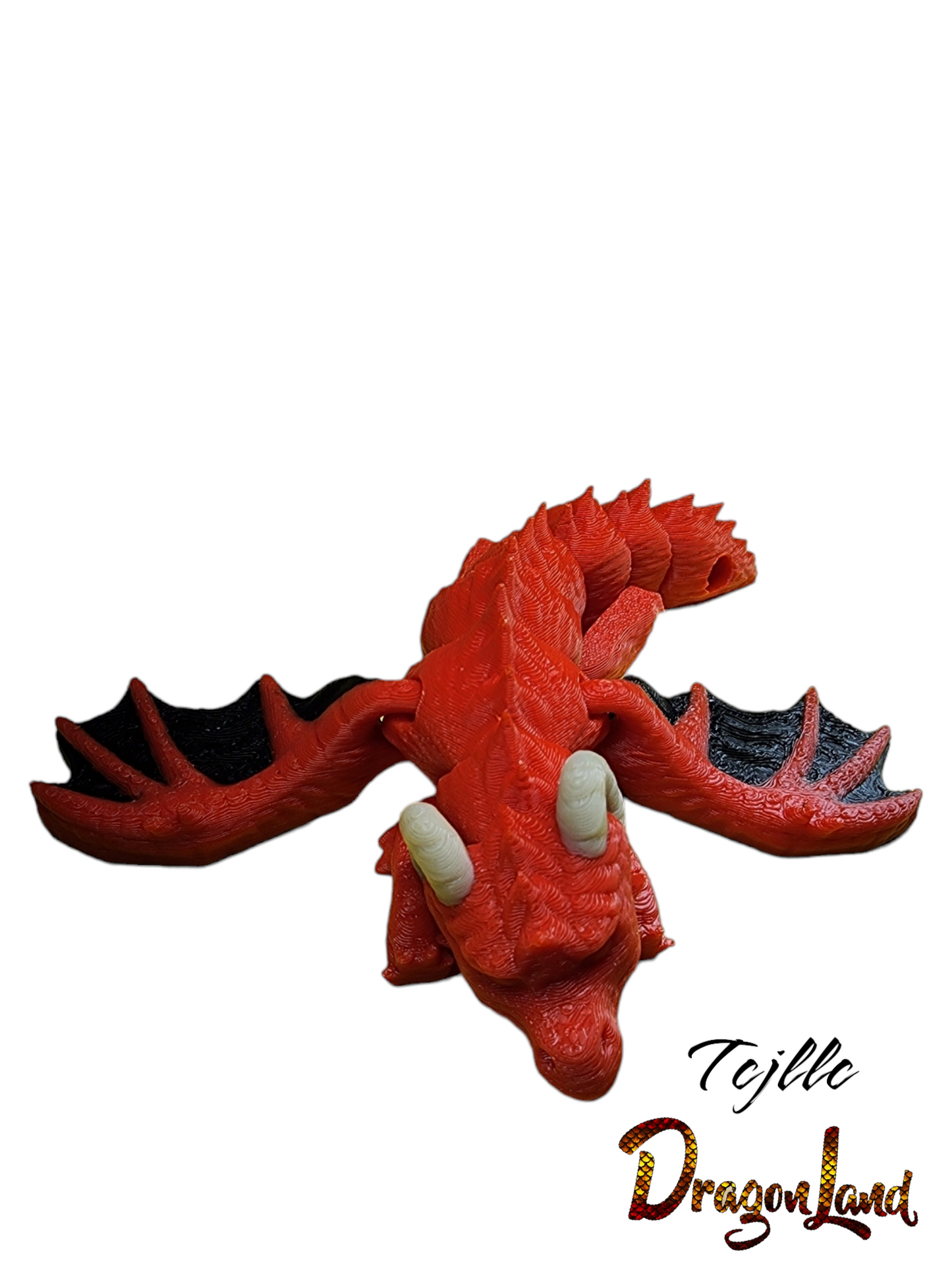 Eros Dragon Keychain Painted