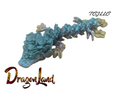Orchid Dragon Medium Keychain Version