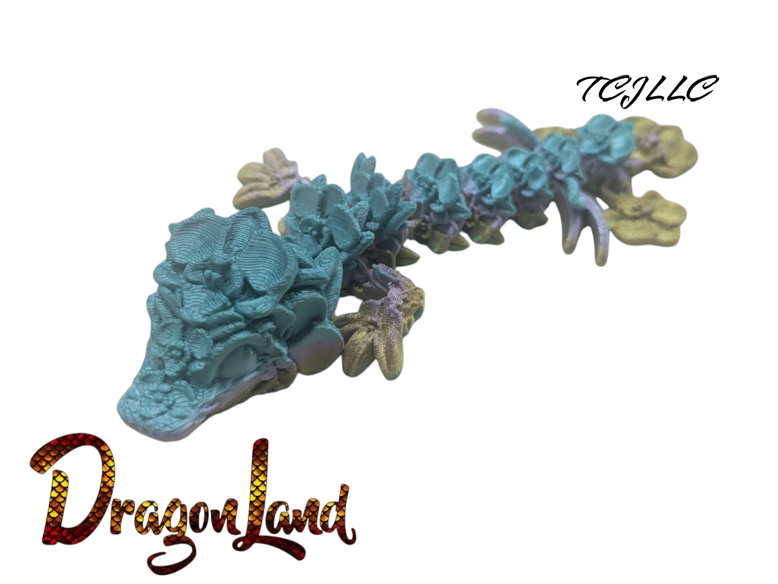 Orchid Dragon Medium Keychain Version