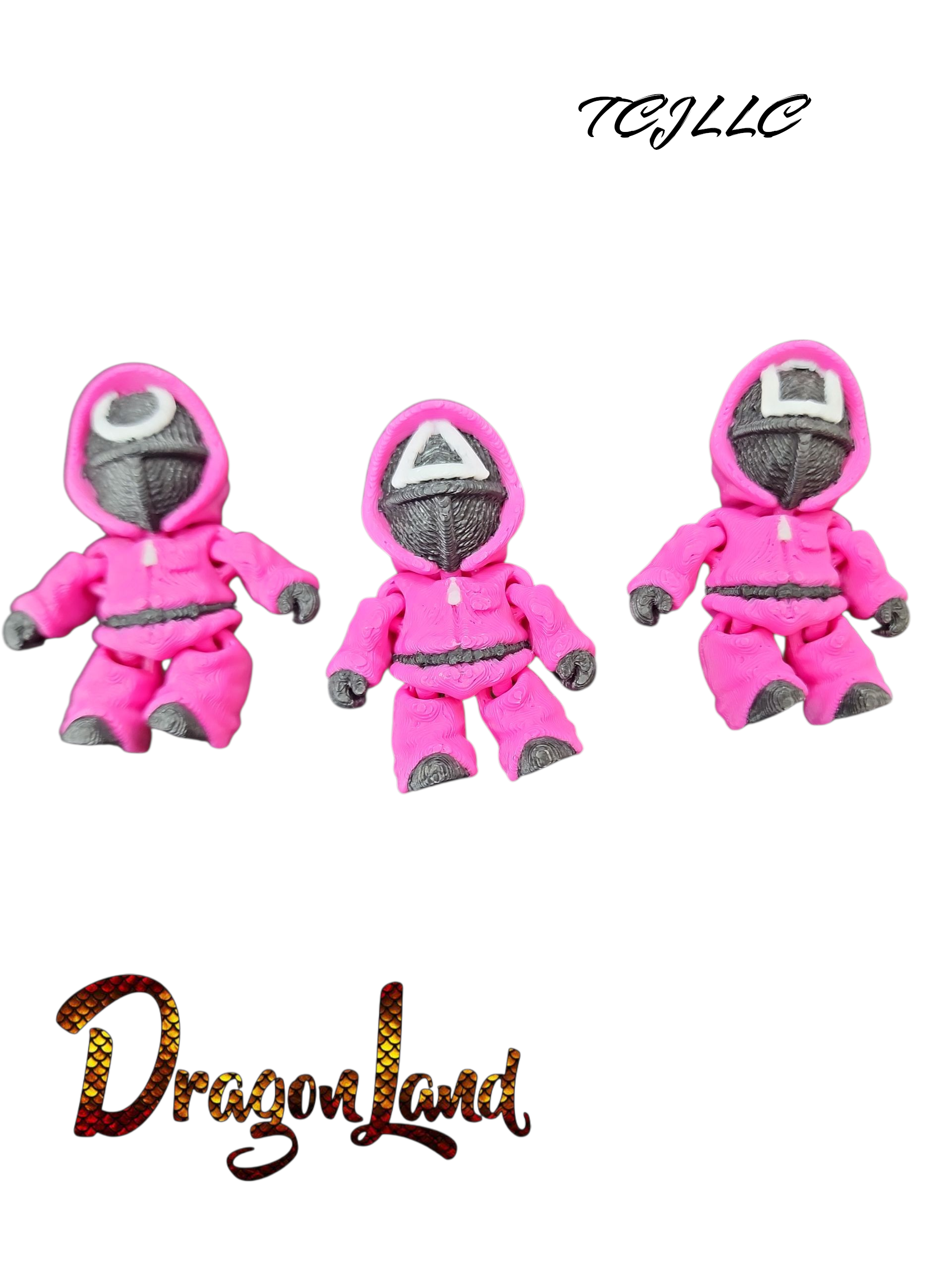 Squid Games Fan Art Mini Dolls