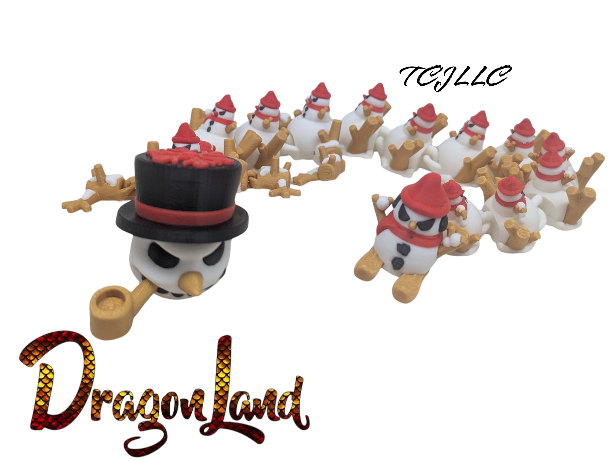 Snowman Dragon Full Size