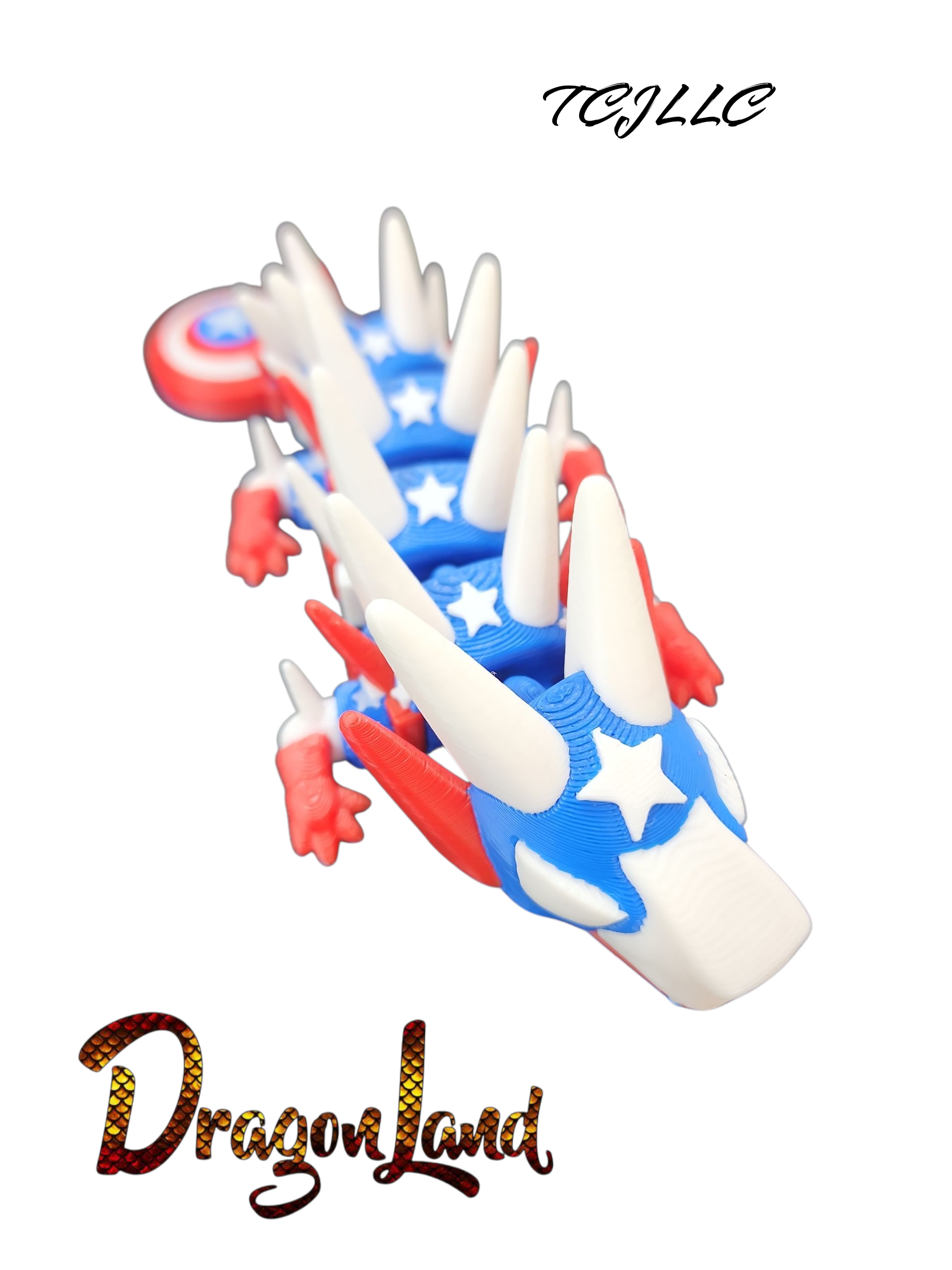 Captain America Dragon 6" Version - Fan Art