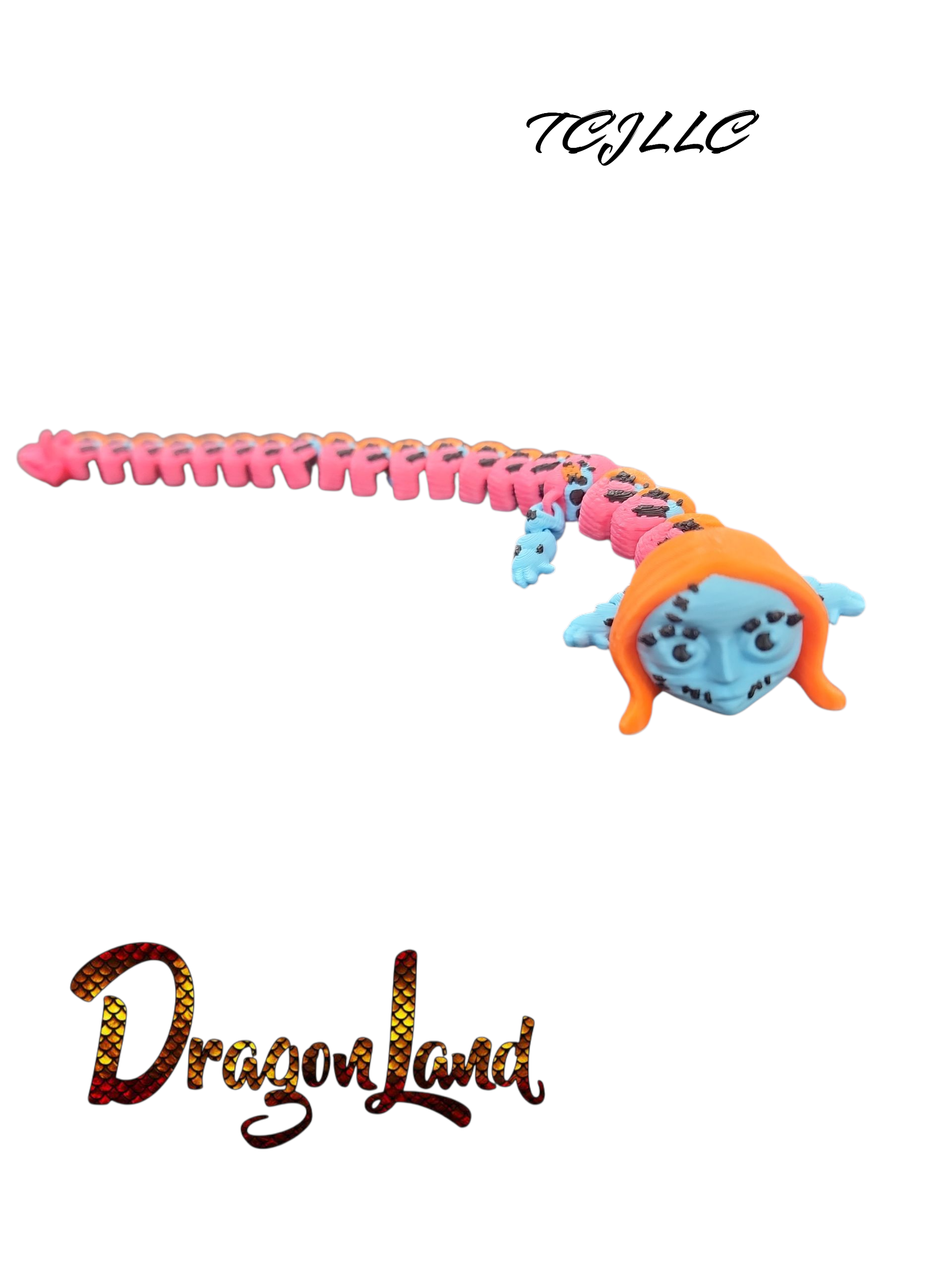 Sally Dragon Painted Small - Fan Art