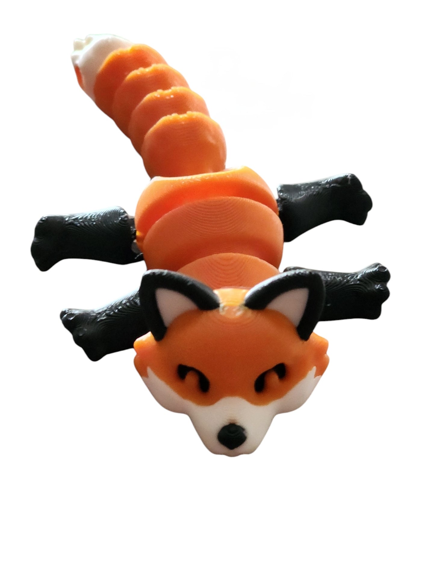 Fox key chain ( painted )