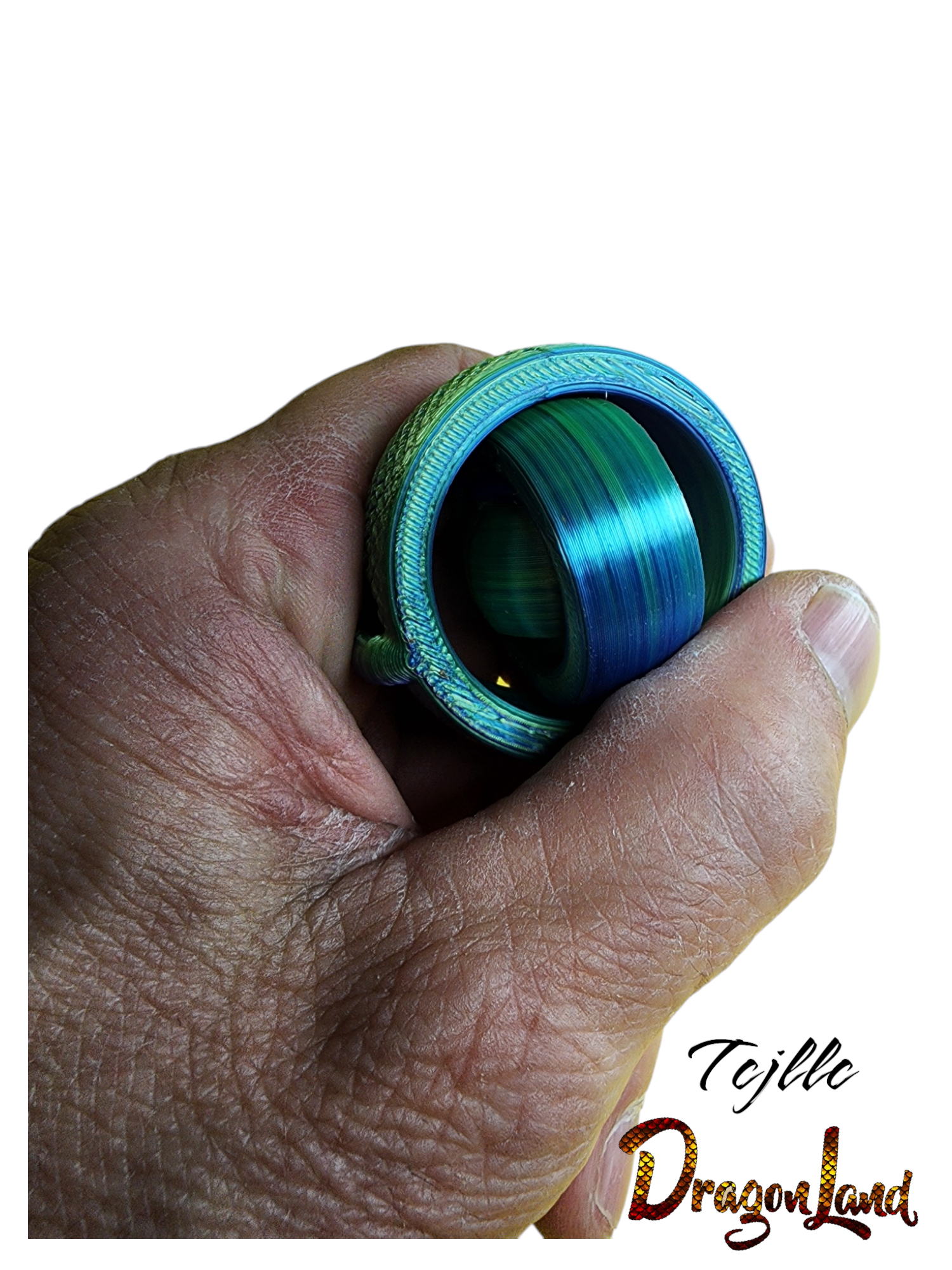 Textured spinner