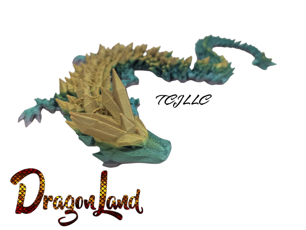 Economy Crystal Dragon Small 13"