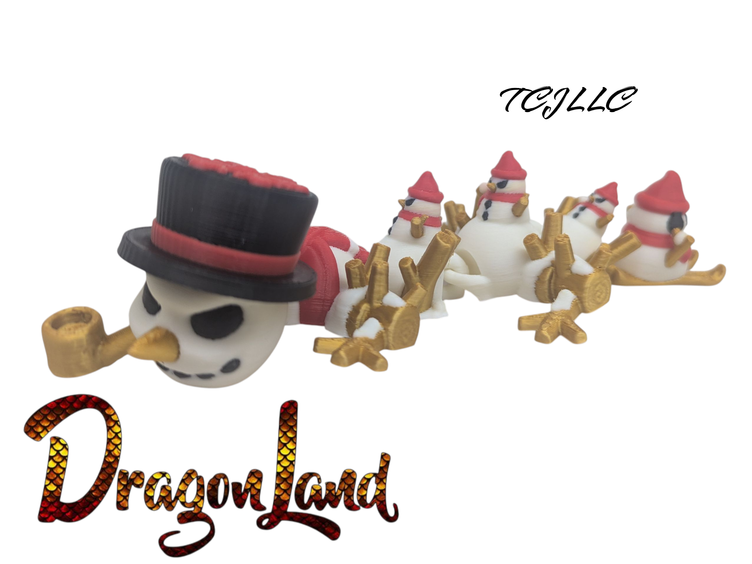 Snowman Dragon Small