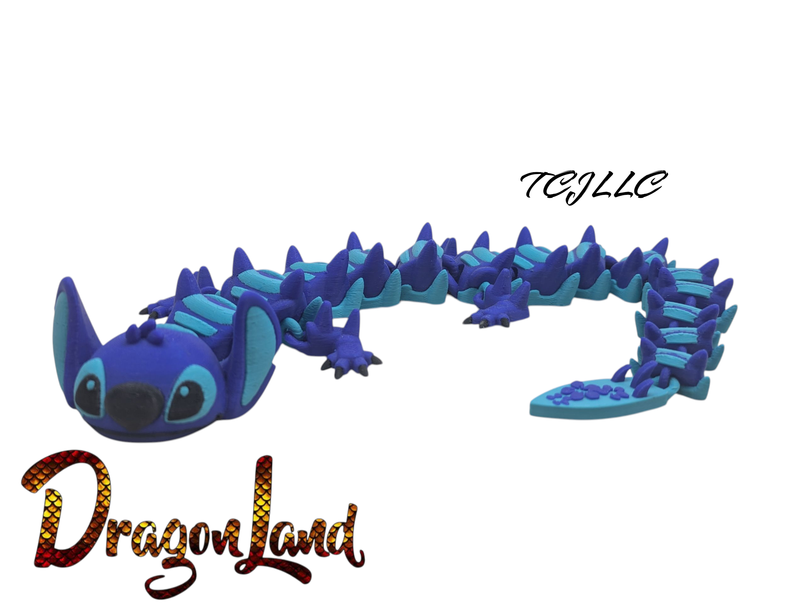 Alien Stitch Dragon Large version - Fan Art